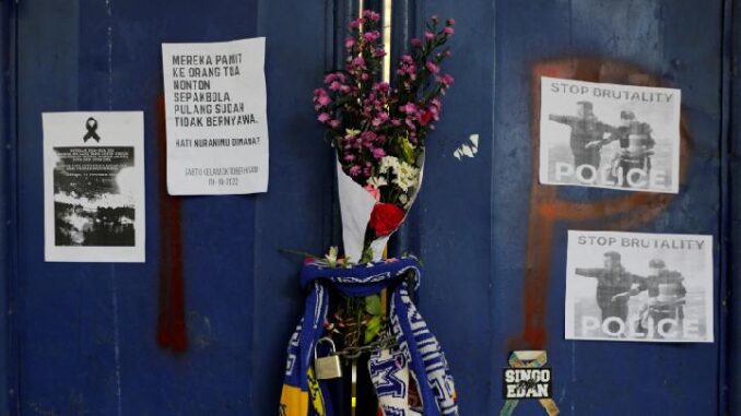 Poster Stadion Kanjuruhan Tragedi Kanjuruhan