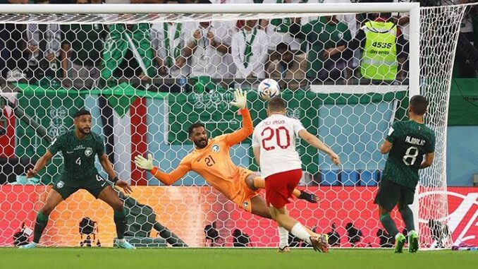 Gol Polandia vs arab