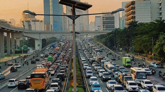 ilustrasi mudik mudik nataru