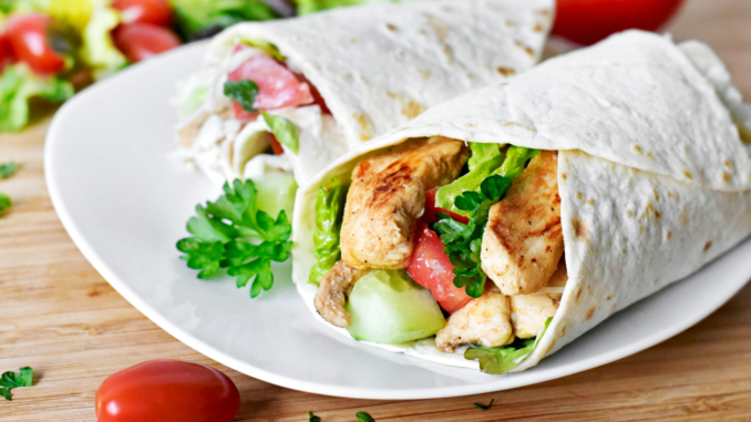 Chicken Wrap Natal Chicken Wrap Natal