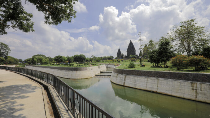 Riverfront Sungai Opak Prambanan