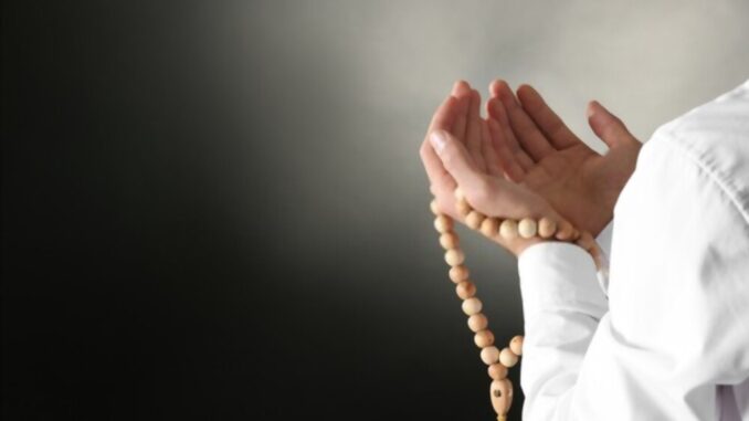 doa sholat tahajud dan witir arab