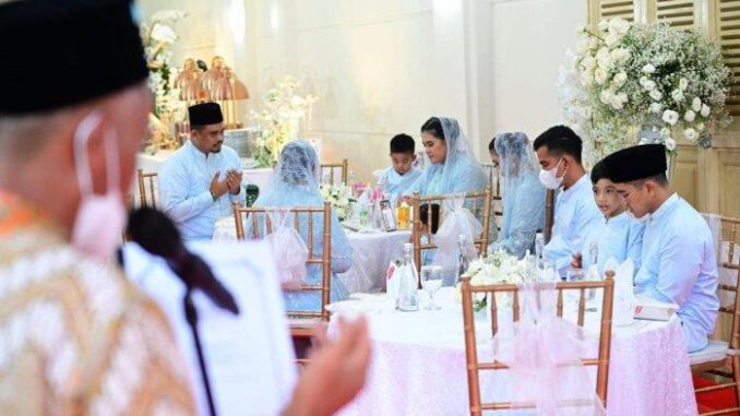 pengajian jelang pernikahan kaesang pernikahan kaesang