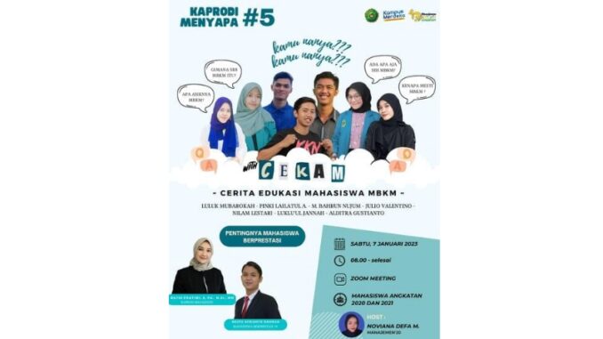Kaprodi Menyapa Kaprodi Menyapa