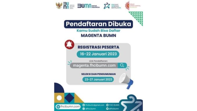 Magang BUMN 2023 Magang BUMN 2023