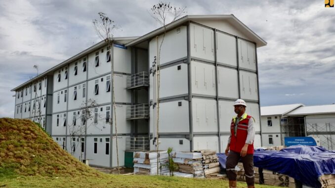 Tower IKN Hunian PUPR 12 Tower Hunian Pekerja Konstruksi IKN Siap Huni
