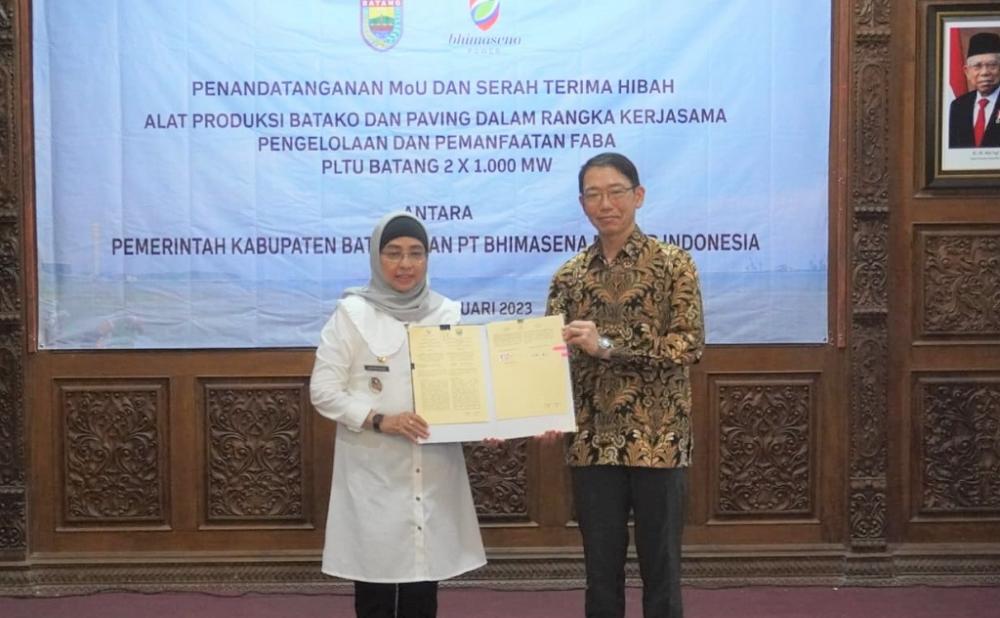 Limbah FABA jadi Batu Bata