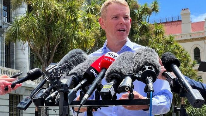 Chris Hipkins Selandia Baru