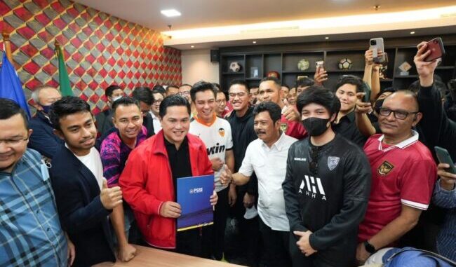 PSSI Erick Thohir PSSI Erick Thohir