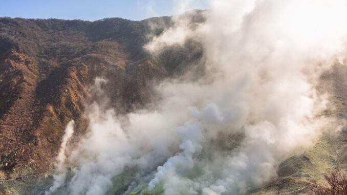 Gas CO2 dieng