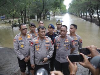Banjir Semarang Surut lalu lintas normal