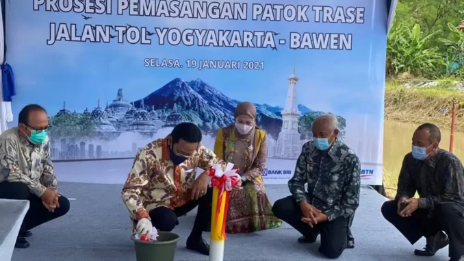 Penambahan Lahan Tol Jogja-Bawen