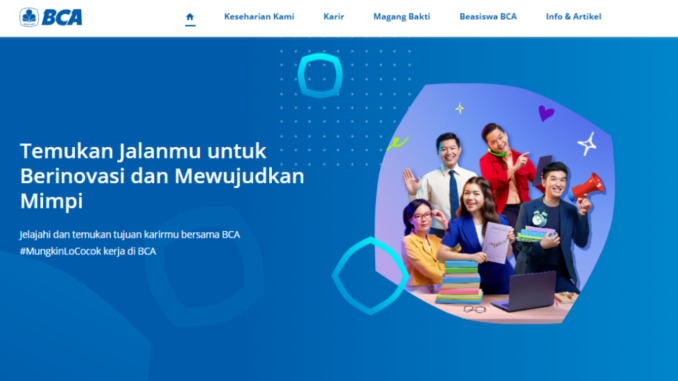 lowongan bca lulusan baru