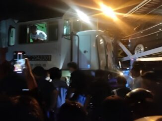 Kereta Api Sancaka Tabrak Truk di Mojokerto