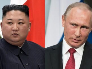 Vladimir Putin Tinjanya Kim Jong Un