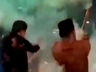 Wakil Bupati Bermain Petasan