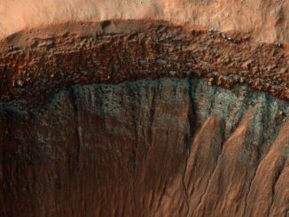 salju planet mars