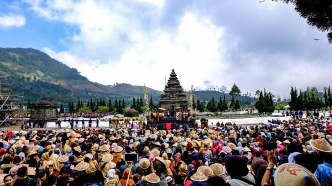 Ilustrasi Dieng Culture festival 2023 The Journey The Journey