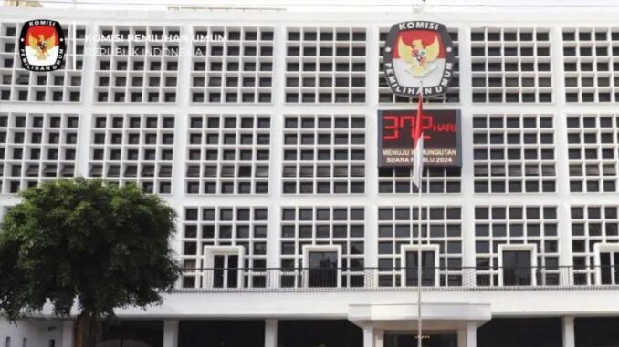 Gedung KPU RI KPU Rilis Data Dapil Pemilu Legislatif 2024