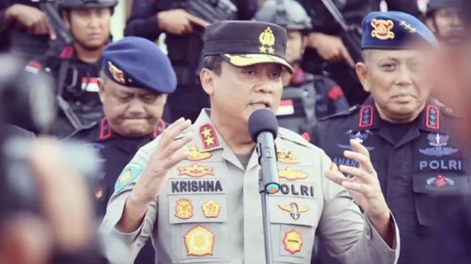Kepala Divisi Hubungan Internasional Polri Irjen Krishna Murti Krishna Murti Ahmad Munasir Rafie Pratama