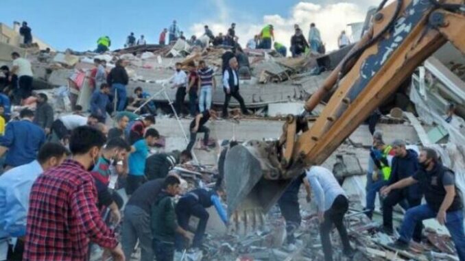 korban gempa turki