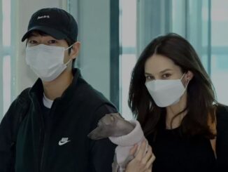 Song Joong Ki dan istrinya Katy Louise Saunders