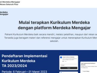 Cara Mendaftar kurikulum Merdeka