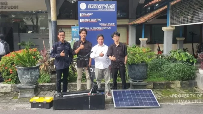 Tim Baskara UNS Skuter Listrik Tim Baskara UNS