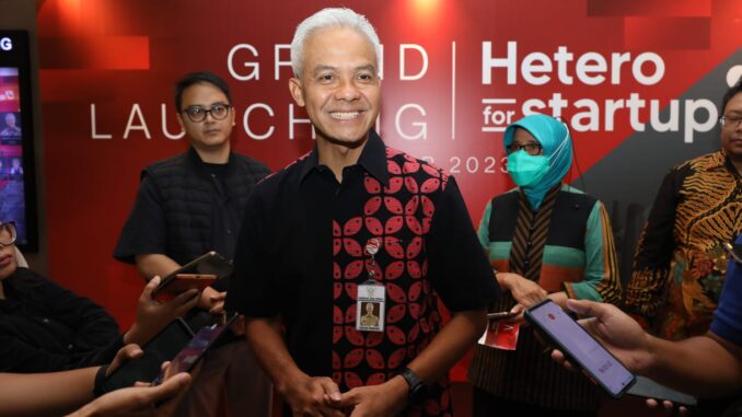 Ganjar Pranowo Ganjar Pranowo Resmi Luncurkan Hetero for Startup season 3