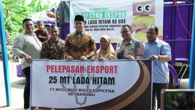 kendal ekspor lada hitam