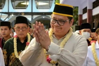 Safari Ramadan Airlangga Hartarto