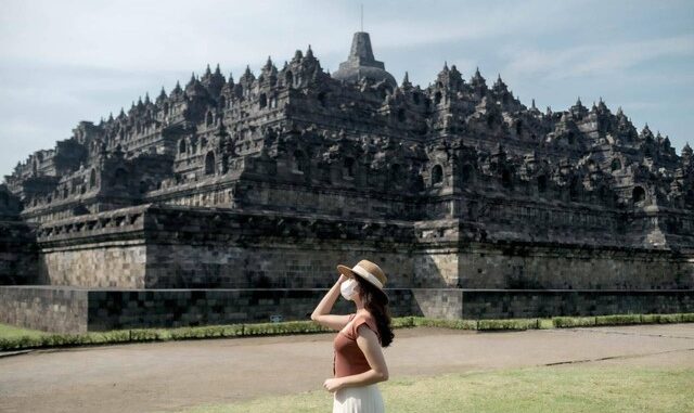 wisatawan Candi Borobudur Bangunan Candi Borobudur