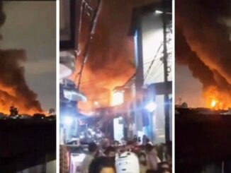 Depo Pertamina Plumpang Jakarta Terbakar