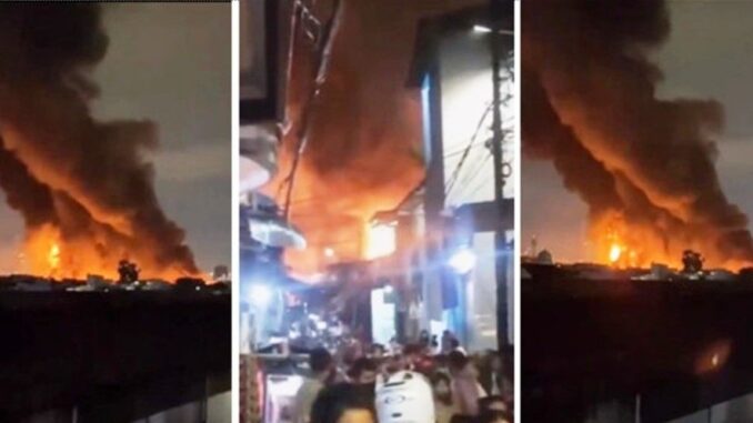 Depo Pertamina Plumpang Jakarta Terbakar Depo Pertamina Plumpang Jakarta Terbakar