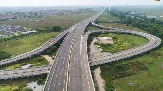 Ilustrasi Tol Gerbang tol kitb