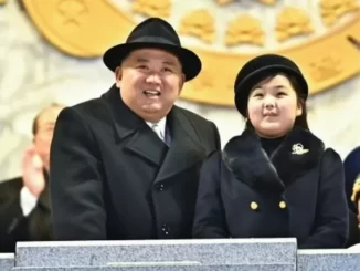 Kim Jong Un dan Kim Ju Ae
