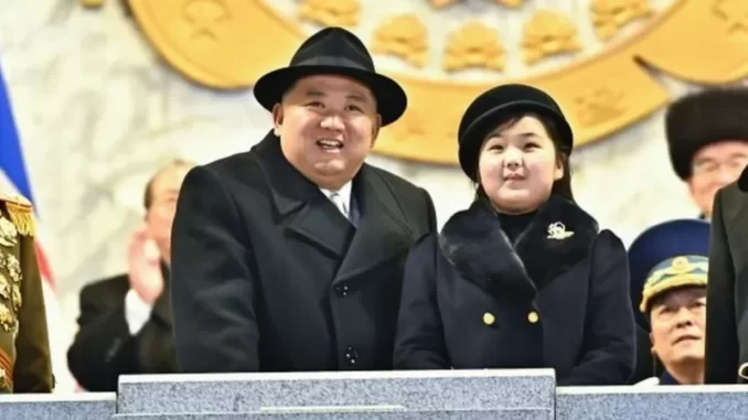 Kim Jong Un dan Kim Ju Ae