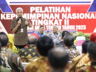 Pesan Ganjar Pada Peserta Pelatihan Kepemimpinan Nasional Tingkat II: Jaga Integritas dan Keterbukaan