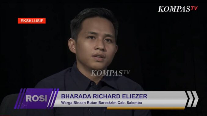 Richard Eliezer Pudihang Lumiu Perlindungan Richard Eliezer Pudihang Lumiu