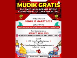 Mudik Gratis Pemprov