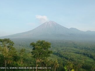 Gunung Semeru Gempa