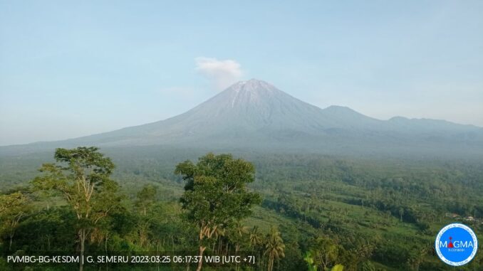 Gunung Semeru Gunung Semeru Gempa