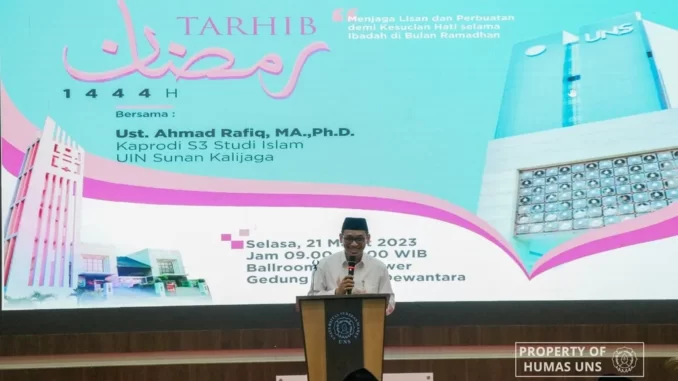Tarhib Ramadan UNS Tarhib Ramadan UNS