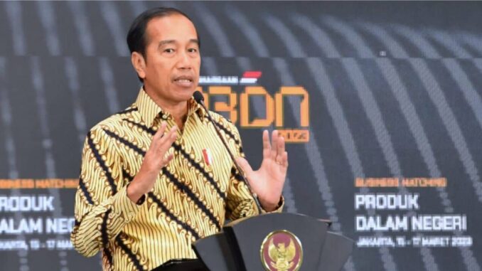jokowi jokowi baju bekas impor
