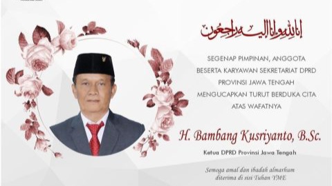 Bambang Kusriyanto Wafat Bambang Kribo