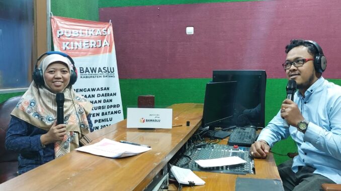 Bawaslu Batang Menggelar Talkshow
