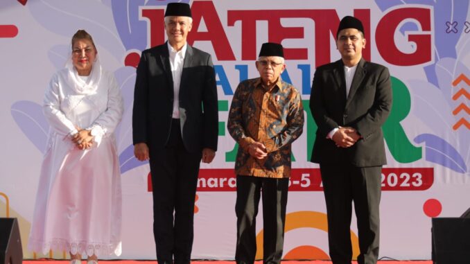 Ganjar Pranowo Ma’ruf Amin Pelayanan Kesehatan Syariah