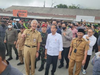 Ganjar Jokowi Cek Pasar