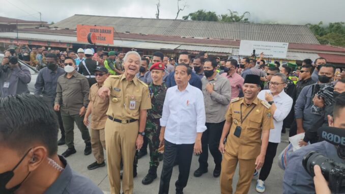 Ganjar Jokowi Cek Pasar