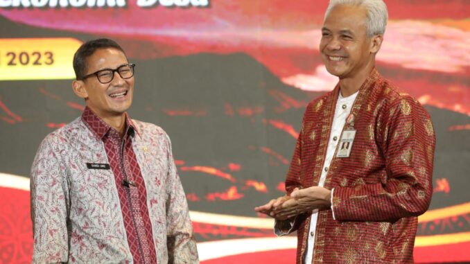 Ganjar Sandiaga Kemandiirian Desa